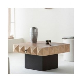 Tavolino da Caffè Alexandra House Living Marrone Legno di abete Legno MDF 86 x 46 x 81 cm