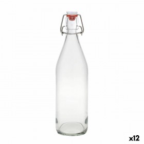 Bottiglia di Vetro La Mediterránea Vetro 1 L (12 Unità)