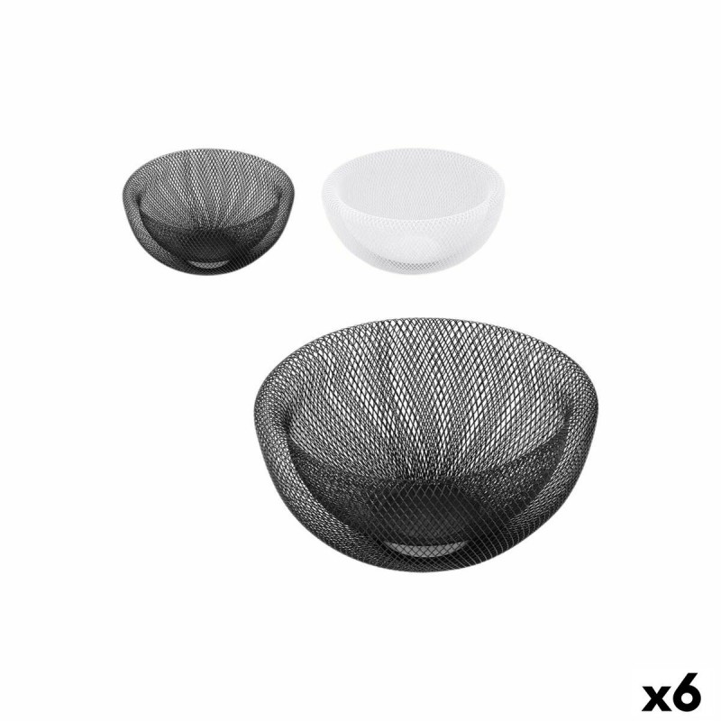 Portafrutta Confortime Metallo 30 x 30 x 13,5 cm (6 Unità)