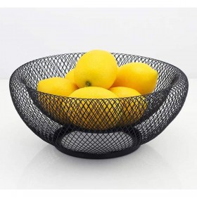 Portafrutta Confortime Metallo 25 x 25 x 11 cm (6 Unità)