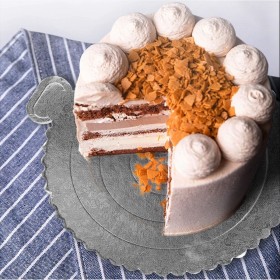 Base per torta Algon Dorato 30 x 30 cm (36 Unità)