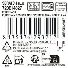 Ciotola per Aperitivi La Mediterránea Scratch 14,2 x 9 x 4,2 cm (24 Unità)