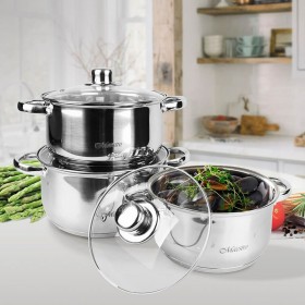 Casseruole Feel Maestro MR-2020-6M Argentato