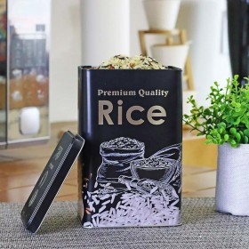 Barattolo in Metallo Quttin RICE (12 Unità)