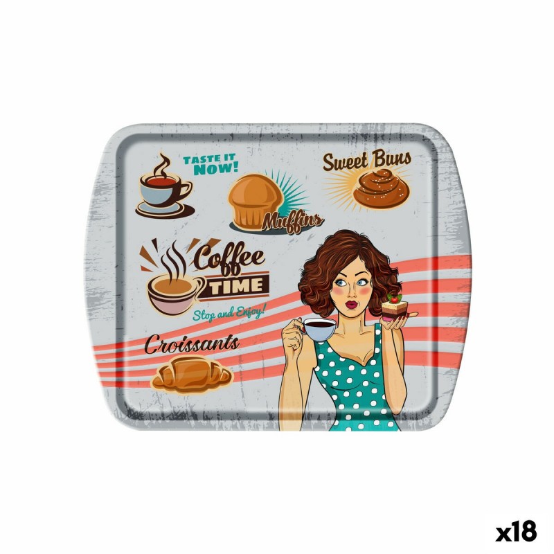 Barattolo in Metallo Quttin CEREALS (18 Unità)