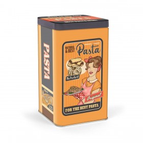 Barattolo in Metallo Quttin PASTA (12 Unità)