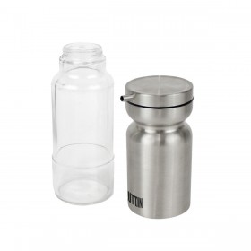 Oliera Quttin Trasparente Argentato Acciaio inossidabile 0,36 L (12 Unità)