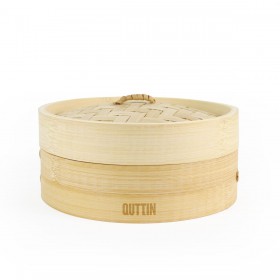 Vaporiera Quttin Bambù 20 x 8,5 cm (12 Unità)