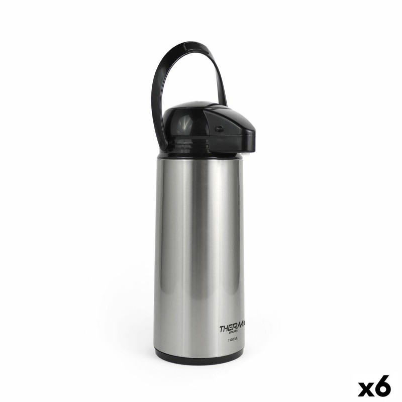 Caraffa Thermos ThermoSport Argentato 1,9 L (6 Unità)