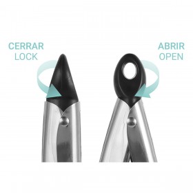 Pinze da Cucina Quttin 33 x 4 cm (12 Unità)