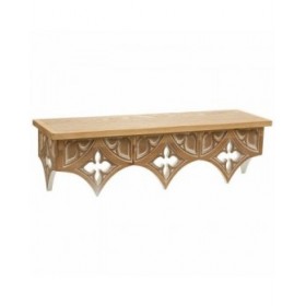 Mensole Alexandra House Living Marrone Legno di abete Legno MDF 18 x 17 x 60 cm