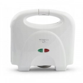 Piastra Grill Elettrica Titanum TKT001W Bianco 700 W