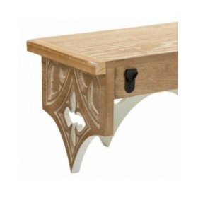 Mensole Alexandra House Living Marrone Legno di abete Legno MDF 18 x 17 x 60 cm