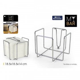 Portatovagliolo My Bar 18,5 x 18,5 x 14 cm (12 Unità)
