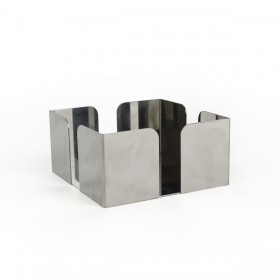 Portatovagliolo My Bar Acciaio 12 x 12 x 6 cm (24 Unità)