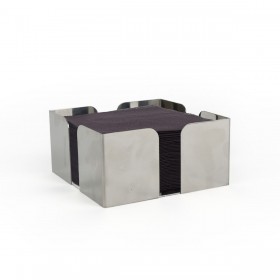 Portatovagliolo My Bar Acciaio 12 x 12 x 6 cm (24 Unità)