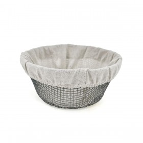 Cestino per il Pane Metallo 23 x 23 x 10 cm (12 Unità)