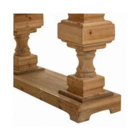 Tavolo Alexandra House Living Marrone 90 x 80 x 180 cm