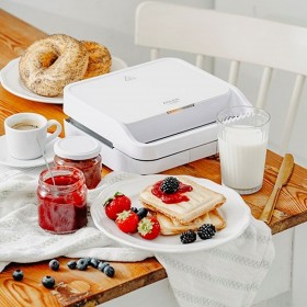 Piastra Grill Elettrica Adler AD 3070w Bianco
