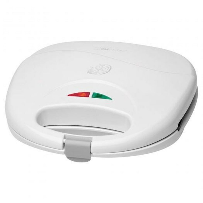 Piastra Grill Elettrica Clatronic ST 3477 Bianco 750 W