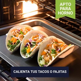 Supporto per tacos My Bar 22 x 10 x 5 cm 0,6 mm (24 Unità)