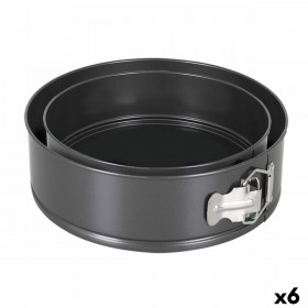 Stampo Removibile Quttin Nero 24 x 7+28 x 6,8 cm 2 Pezzi (6 Unità)