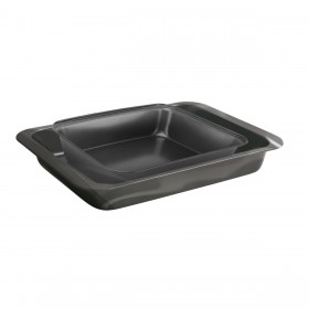 Vassoio da Forno Quttin Rettangolare 34 x 24 cm 42 x 29 cm (2 Pezzi) (6 Unità)