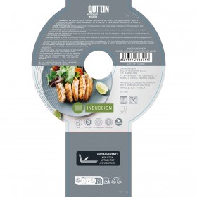 Padella Wok Quttin 28 cm (6 Unità)