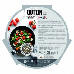 Set di padelle Quttin Alluminio 24 cm 3 Pezzi (4 Unità)