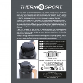 Caraffa Thermos ThermoSport Nero 850 ml (4 Unità)