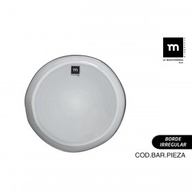 Piatto da pranzo La Mediterránea Black clay