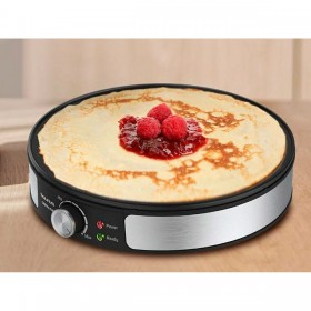 Piastra per Crepe Taurus 968384000 Nero Acciaio