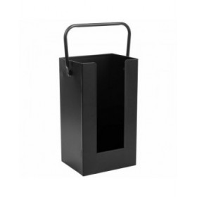 Cestino per legna Alexandra House Living Ferro 18 x 42 x 37 cm