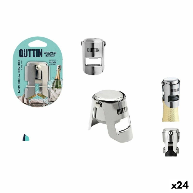 Tappo ermetico per bottiglie Quttin (24 Unità)