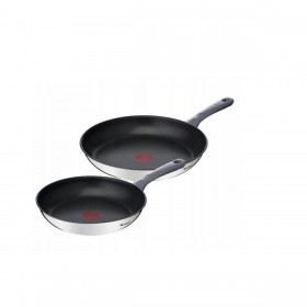 Padella Tefal G7132S55 Nero Acciaio Acciaio inossidabile Ø 24 cm Ø 28 cm
