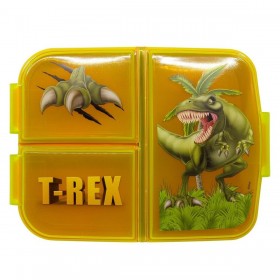 Portapranzo con Scompartimento per Posate Stor Dinosaur (6,7 x 16,5 x 19,5 cm)
