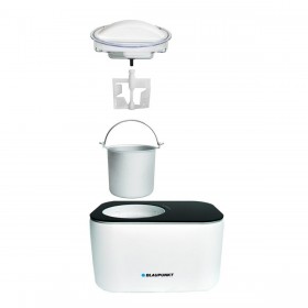 Gelatiera Blaupunkt ICM401 Bianco Nero Acciaio inossidabile
