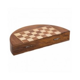 Scacchi Alexandra House Living Marrone Legno di acacia 23 x 1 x 23 cm Magnetico