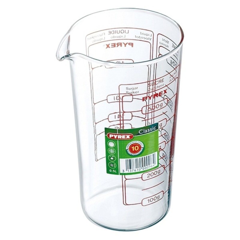 Bicchiere dosatore Pyrex 888B000/5046 Vetro
