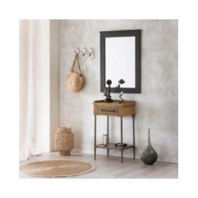 Clessidra Alexandra House Living Marrone Alluminio 10 x 30 x 10 cm