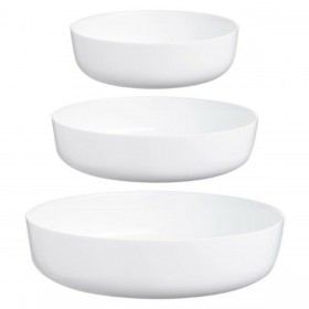 Teglia da Cucina Luminarc N7648 Bianco Vetro 3 Pezzi (3 pcs)