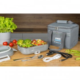 Portavivande Elettrico N'oveen LB640 Grigio scuro Acciaio inossidabile 24 x 11 x 18,5 cm