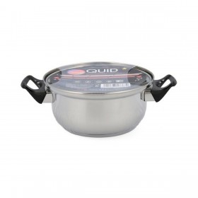 Casseruola con coperchio Quid Habitat Metallo Acciaio Bachelite