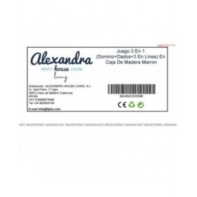 Set di giochi tradizionali Alexandra House Living Marrone 13 x 4 x 28 cm 3 in 1
