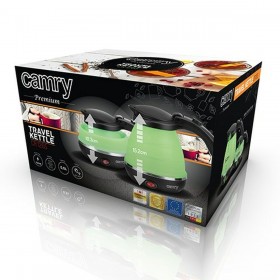 Bollitore Adler CR 1265 Nero Verde Plastica 750 W 500 ml
