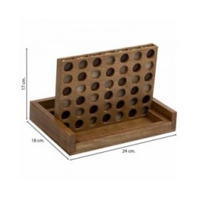 Tris a 4 Alexandra House Living Marrone 18 x 17 x 24 cm