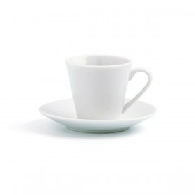 Set di Tazze da Caffè Quid Revova (12 pcs) Ceramica Trasparente 6 Unità (9 cl)