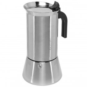 Caffettiera Italiana Bialetti New Venus Argentato Acciaio inossidabile 240 ml 6 Tazze