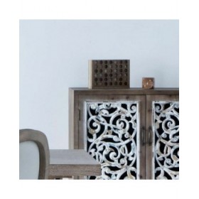 Tris a 4 Alexandra House Living Marrone 18 x 17 x 24 cm