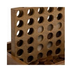 Tris a 4 Alexandra House Living Marrone 18 x 17 x 24 cm